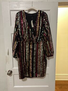 Sequin Mini Dress